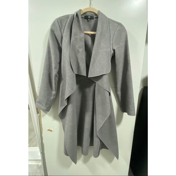 Missguided Waterfall Coat (Hemmed!!) - Picture 2 of 8